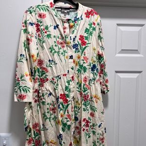 Tuckernuck Floral Shirt Dress